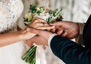 exchange of wedding rings