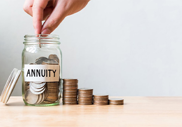An annuity is an alternative to saving money.