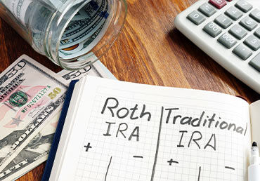 The differences between a Roth IRA and a traditional IRA are numerous.